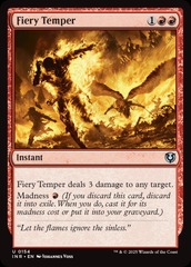 Fiery Temper - Foil